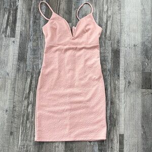 VGC Women’s Pink VNeck dress. Size S